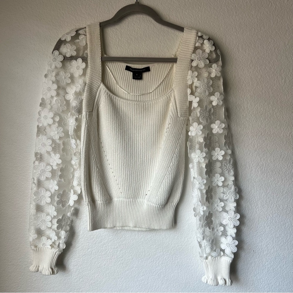 French Connection Juliet Floral Sweater